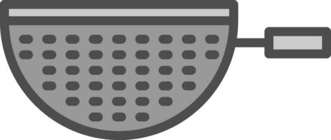 Strainer Vector Icon Design