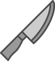 diseño de icono de vector de cuchillo