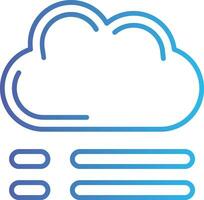 Weather Glyph Icon vector