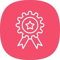 Award Vector Icon Design