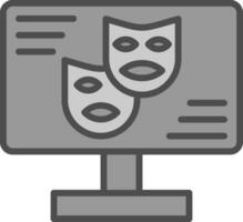 Drama Vector Icon Design