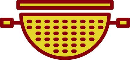 Strainer Vector Icon Design