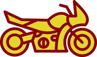 Motorbike Vector Icon Design