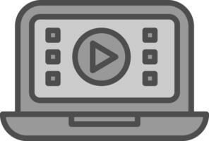 Video Vector Icon Design