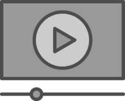 Video Vector Icon Design