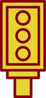 Traffic light Vector Icon Design