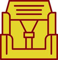 Car seat Vector Icon Design