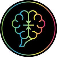 Human brain Vector Icon Design