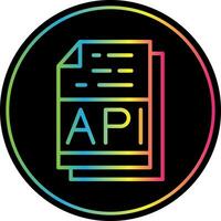 Api Vector Icon Design