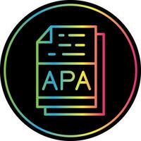 Apa Vector Icon Design