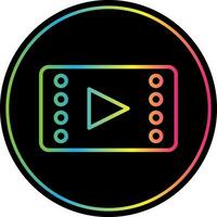 Video player Vector Icon Design