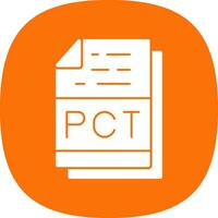 Pct File Format Vector Icon Design