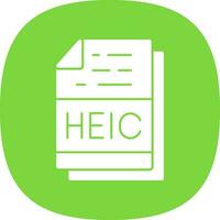 Heic Vector Icon Design