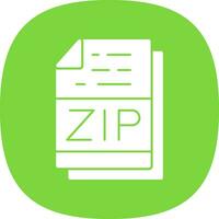 Zip Vector Icon Design