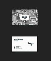 This is a corporate business card design template. this is free for everyone. vector