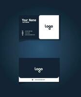 This is a corporate business card design template. this is free for everyone. vector