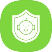 Protection Vector Icon Design