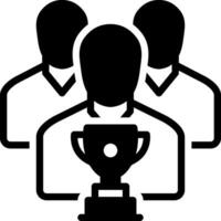 solid icon for won vector