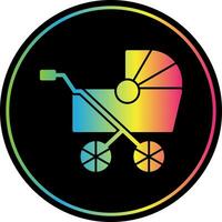 Pram Vector Icon Design