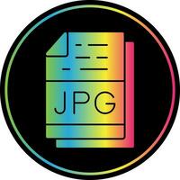 Jpg File Format Vector Icon Design