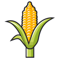 corn illustration ai generative png