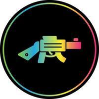 diseño de icono de vector de rifle