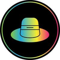 diseño de icono de vector de sombrero