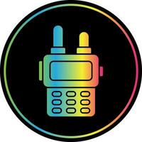 diseño de icono de vector de walkie talkie