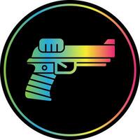 pistola vector icono diseño