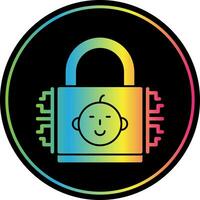 Internet security Vector Icon Design