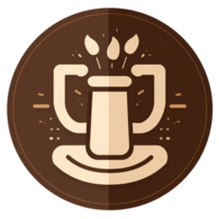 Kaffee Tasse isolieren Clip Art ai generativ png