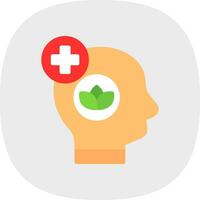 diseño de icono de vector de salud mental