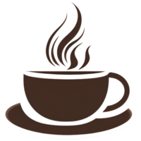 café tasse isoler clipart ai génératif png