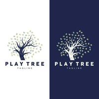 Tree Logo Plant Design Vector Illustrator Template