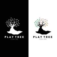 Tree Logo Plant Design Vector Illustrator Template