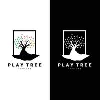 Tree Logo Plant Design Vector Illustrator Template