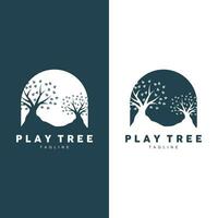 Tree Logo Plant Design Vector Illustrator Template