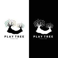 Tree Logo Plant Design Vector Illustrator Template