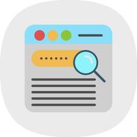 Search Vector Icon Design