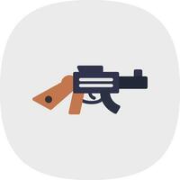 diseño de icono de vector de rifle