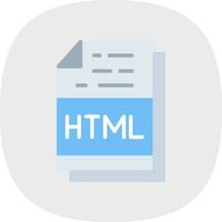 html archivo formato vector icono diseño