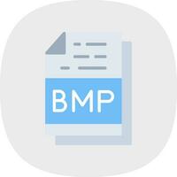 Bmp File Format Vector Icon Design