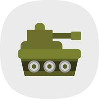 Tank Vector Icon Design