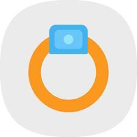 Ring Vector Icon Design