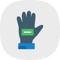 Racing glove Vector Icon Design