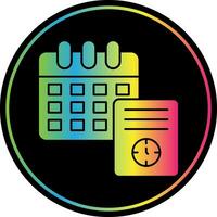 Schedule Vector Icon Design