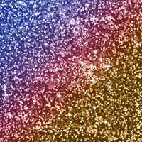 Gradient unicorn glitter background with shiny sparkles. Kid's party glitter background. photo