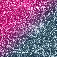 Pink and blue gradient glitter background with shiny sparkles. Kid's party glitter background. photo