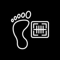 Footprint Vector Icon Design