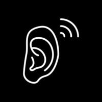 Ear Vector Icon Design